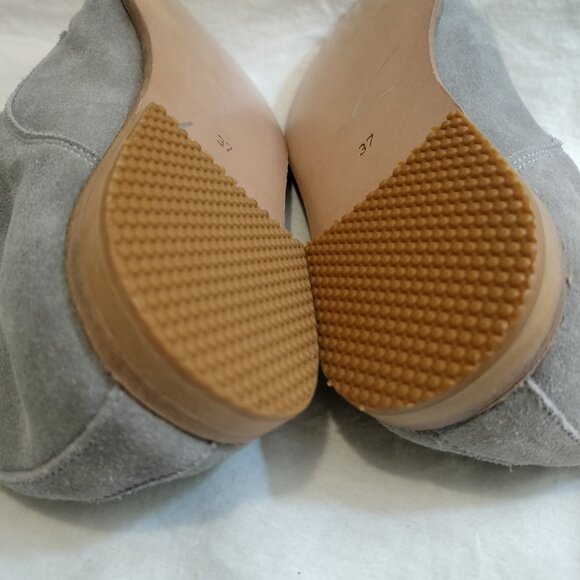 Genuine Leather Suede Oxford Flats, Handmade in Turkey NWOT - Picture 9 of 9